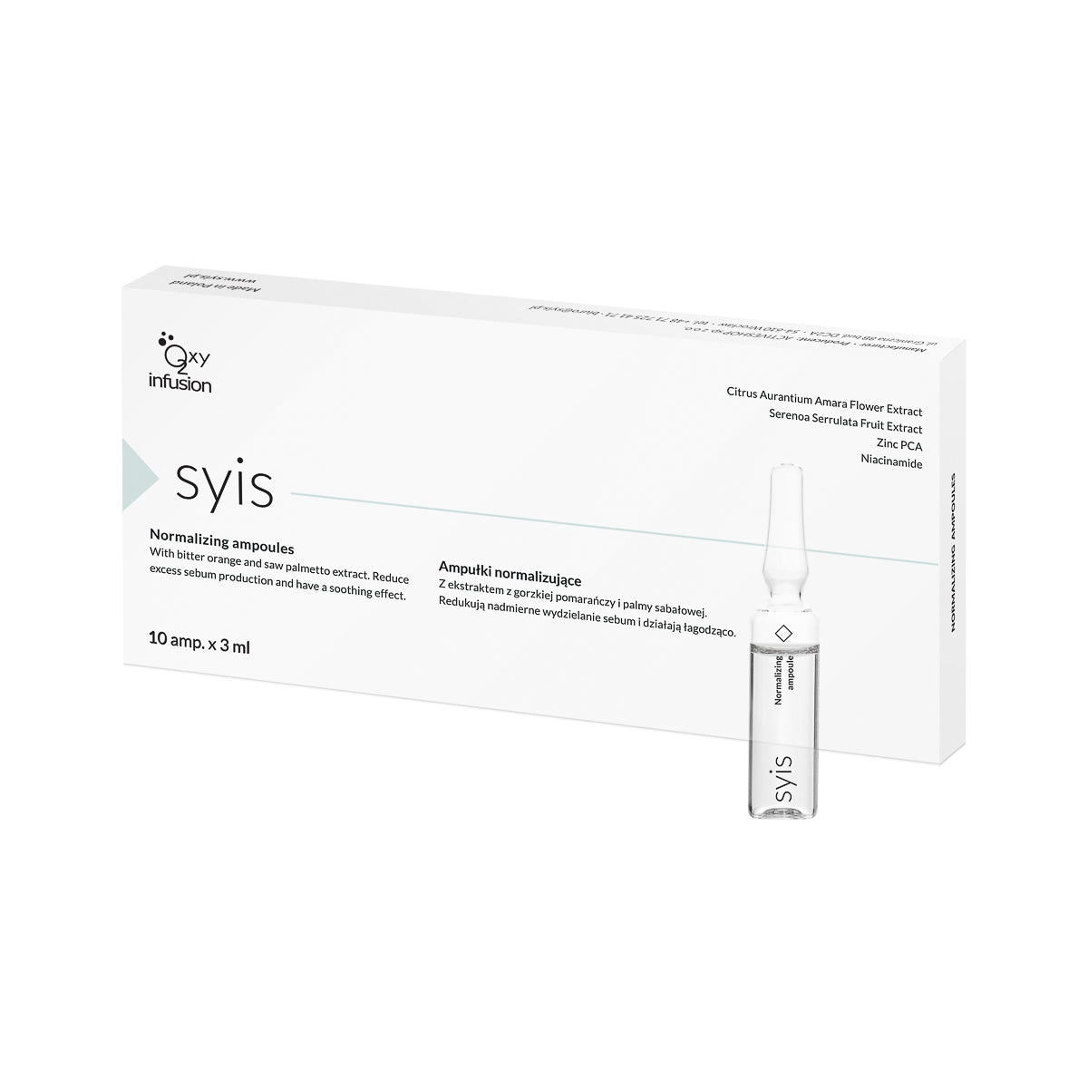 Syis normaliserende ampullen 10x3ml