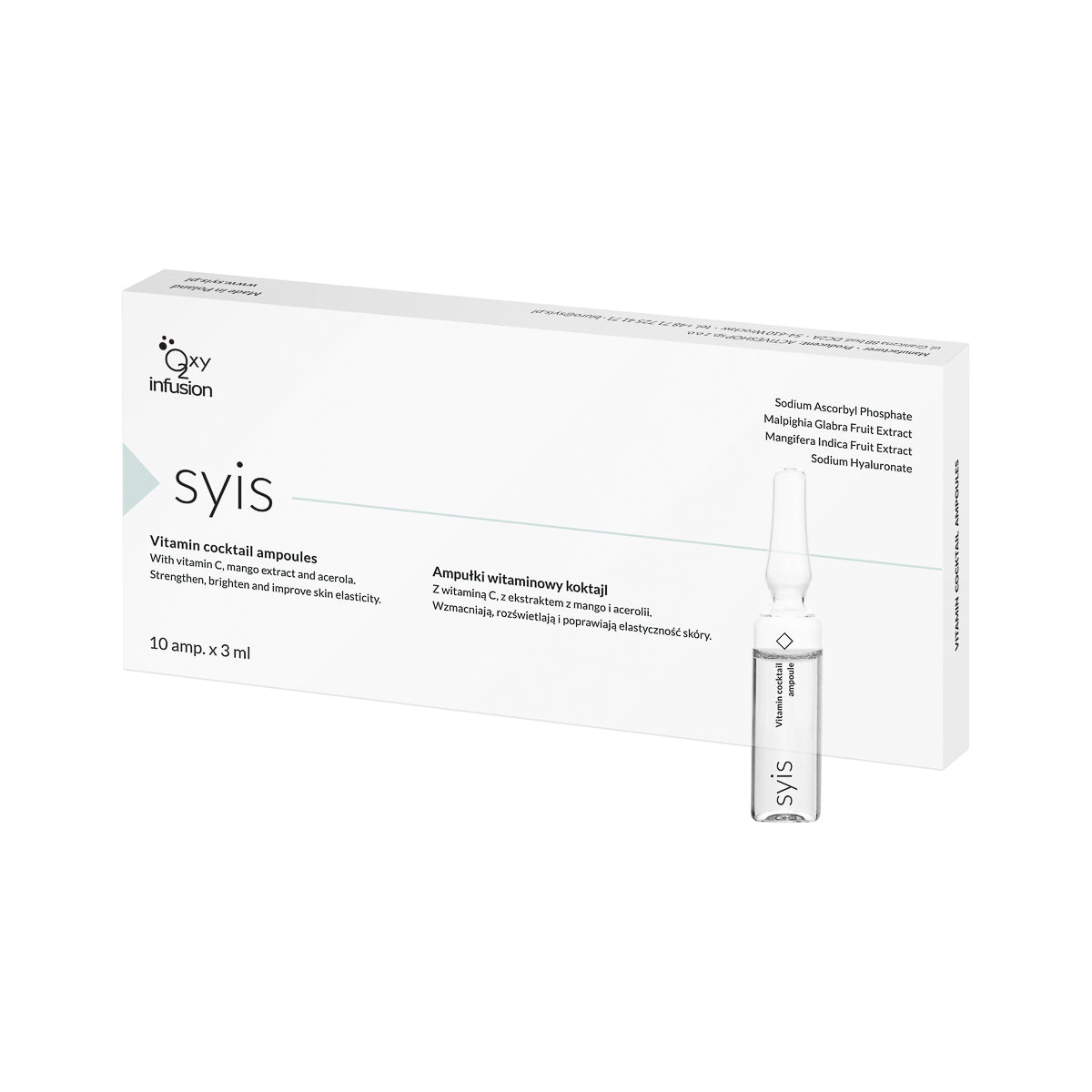 Syis vitaminecocktail, ampullen 10 x 3ml