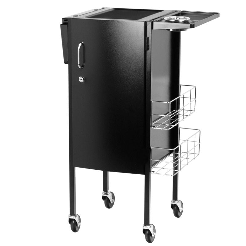 Gabbiano kapperstrolley deluxe 500, zwart