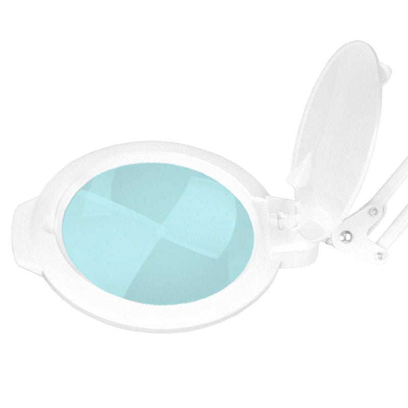 Moonlight 8012/5 "hvid led forstørrelseslampe til bordplade