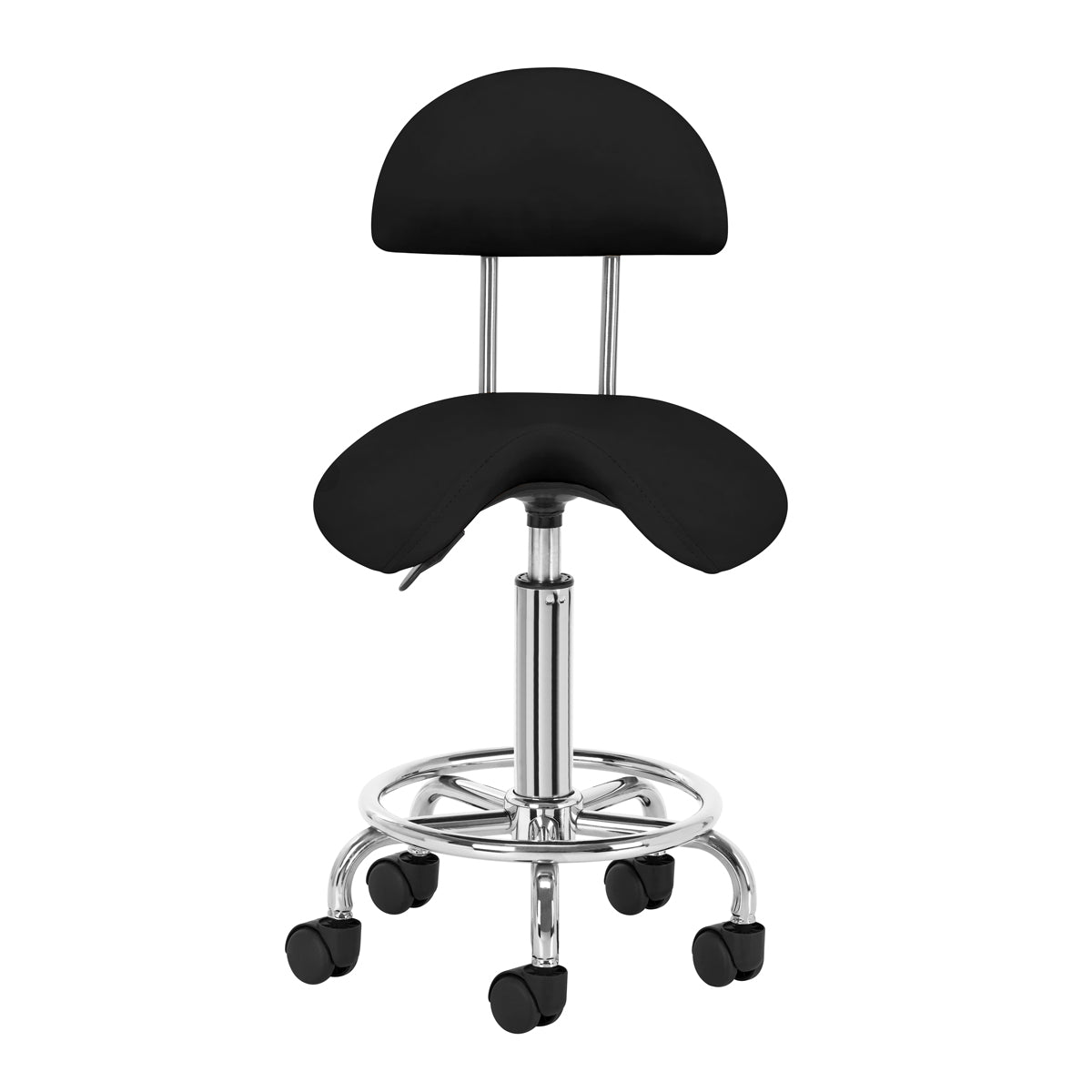 Cosmetische zadelstoel 6001, zwart