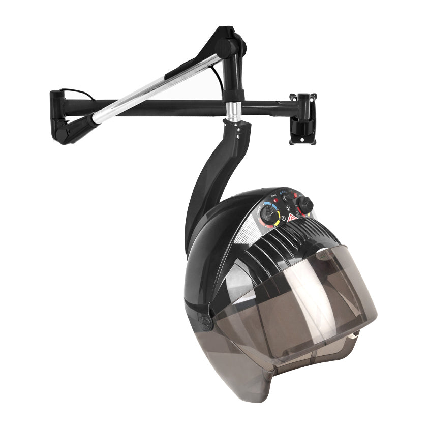 Gabbiano Centurion DVI-303W tre-hastighed ionisk hårtørrer sort