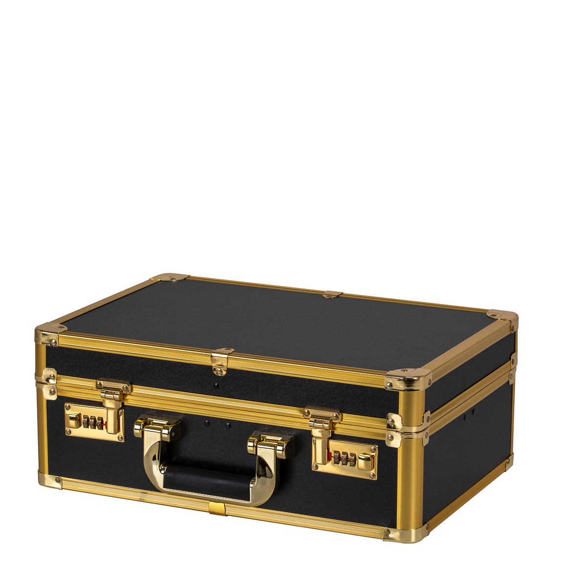 Kapperskoffer goud zwart