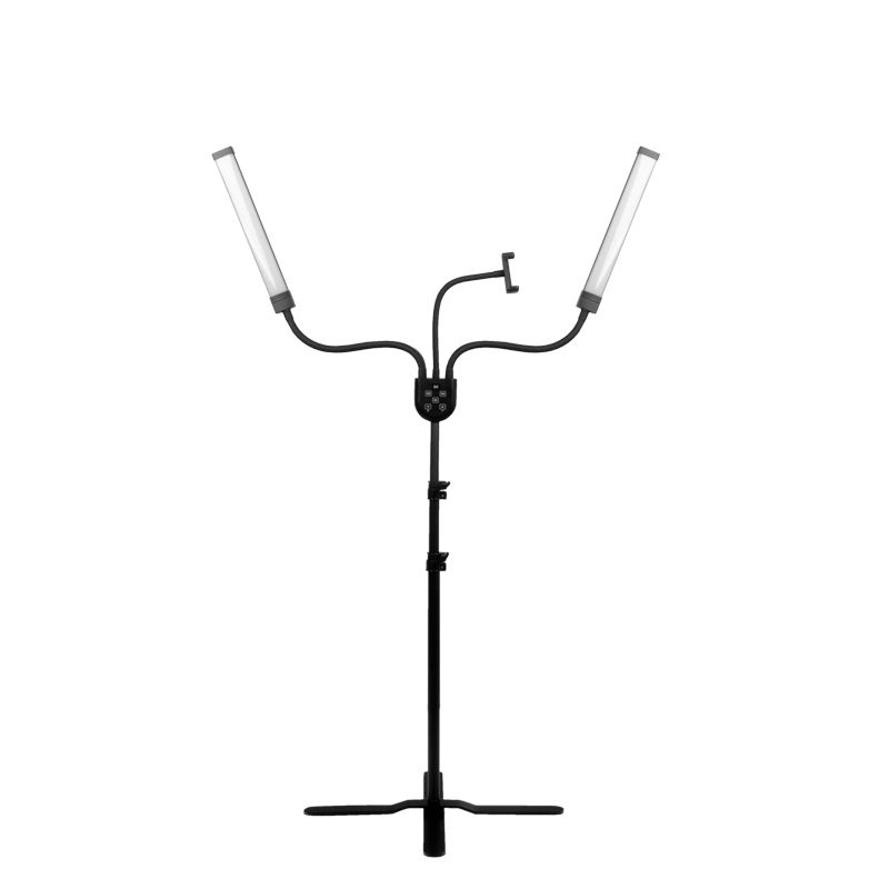 Makeup / sminklampa MSP-MJ-02 med stativ, mobilhållare och fjärrkontroll