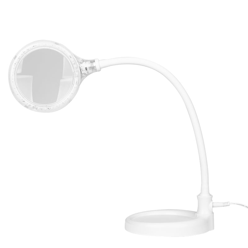Elegant 2014-2r 30 led forstørrelseslampe smd 5d med et stativ og en klips på skrivebordet