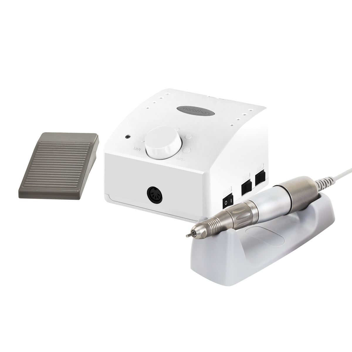 Saeyang Nagelfreesmachine Marathon K35 Cube Wit + SH30N