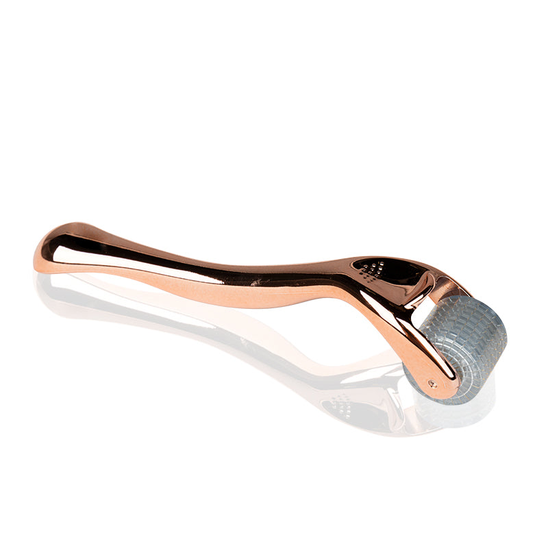Dermaroller til mesoterapi rosa guld 0,25mm 192 titanium nåle