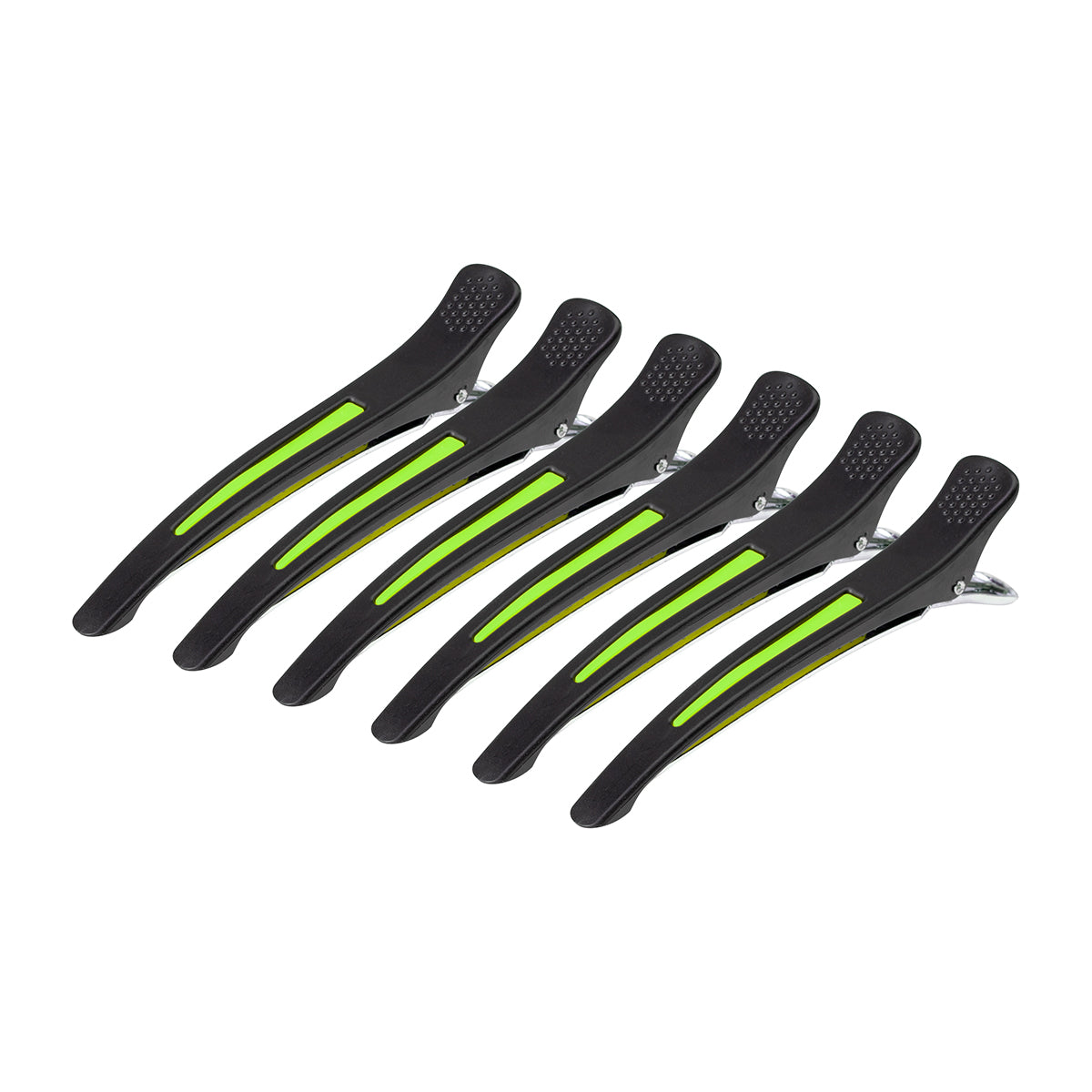 Kappersklemmen e-13 6 stuks 11,5 cm mix neon