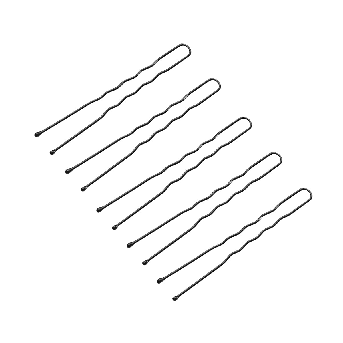 Haarspelden e-65 300 stuks 6 cm zwart