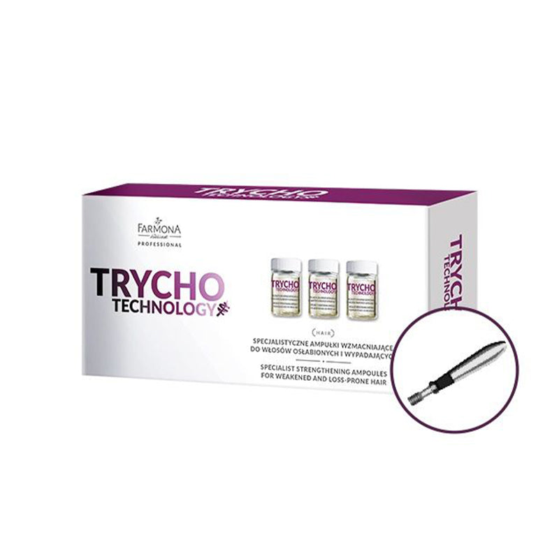 Farmona trycho technology speciális ampullákkal való erősítés a gyenge és hulló hajra 10x5ml