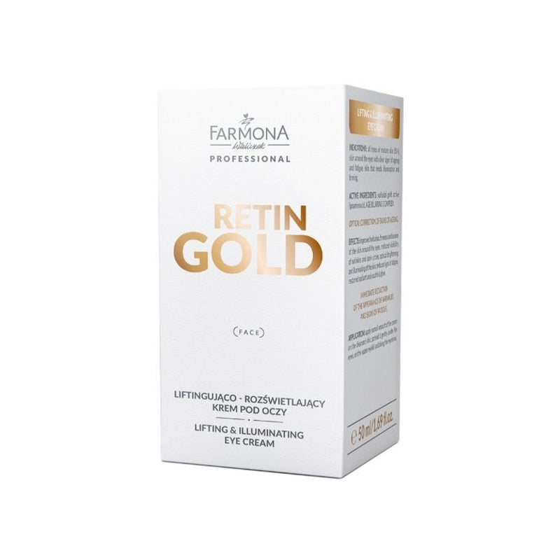 Farmona retin gold bőrfeszesítő és fényesítő szemkrém 50ml