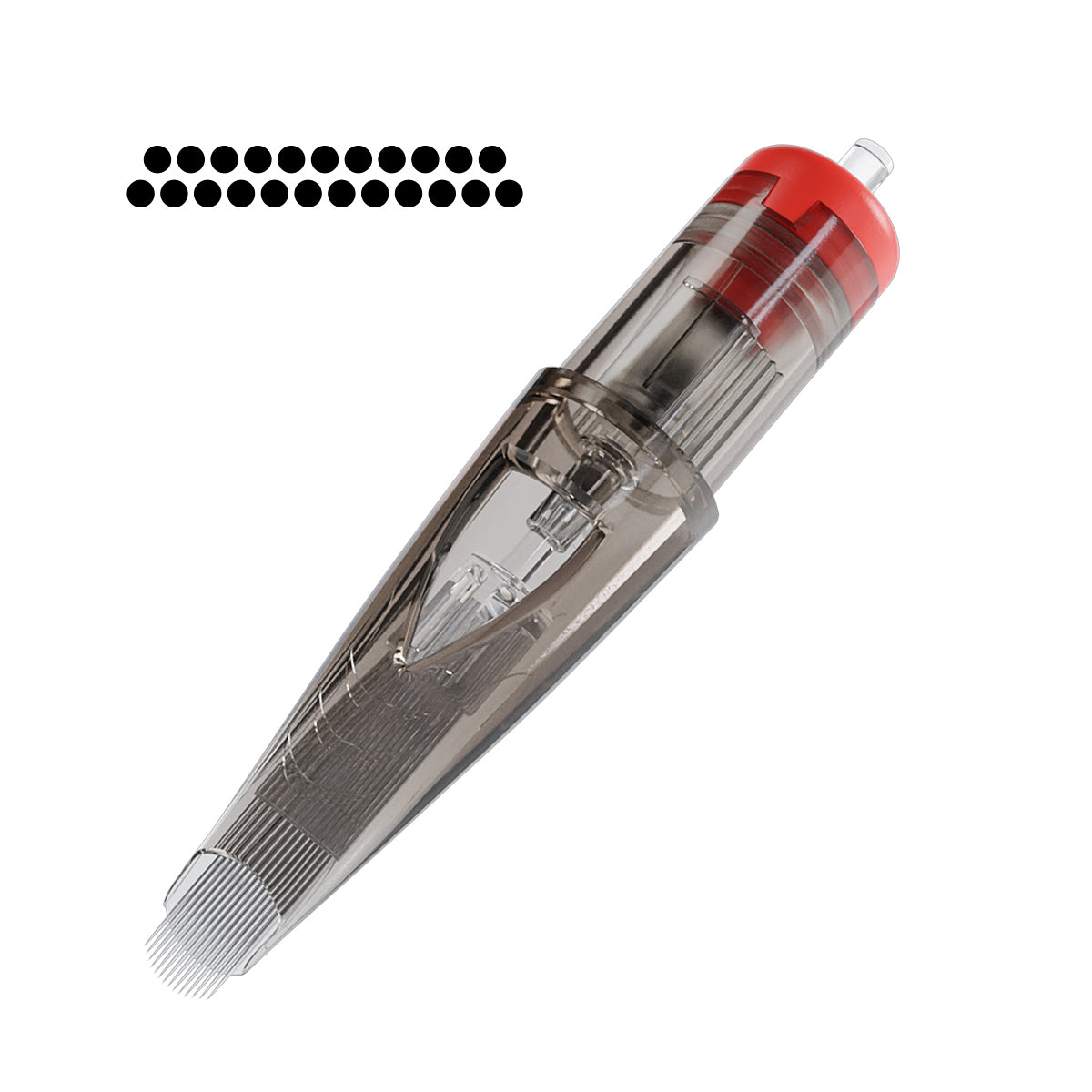 EL CARTEL Tatoeage Patronen 0,35 mm 23 zachte rand magnum lt 10st.