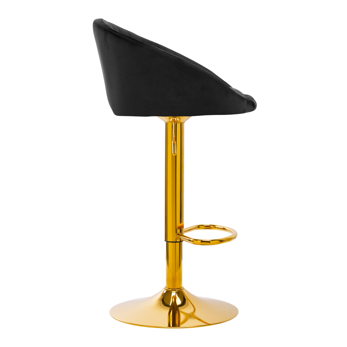 4Rico Bar Hocker QS-B16g sametově černý