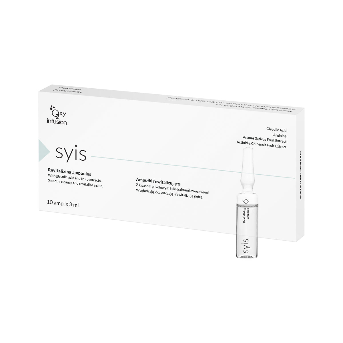 SYIS REVITALIZING AMPULLEN 10X3 ML