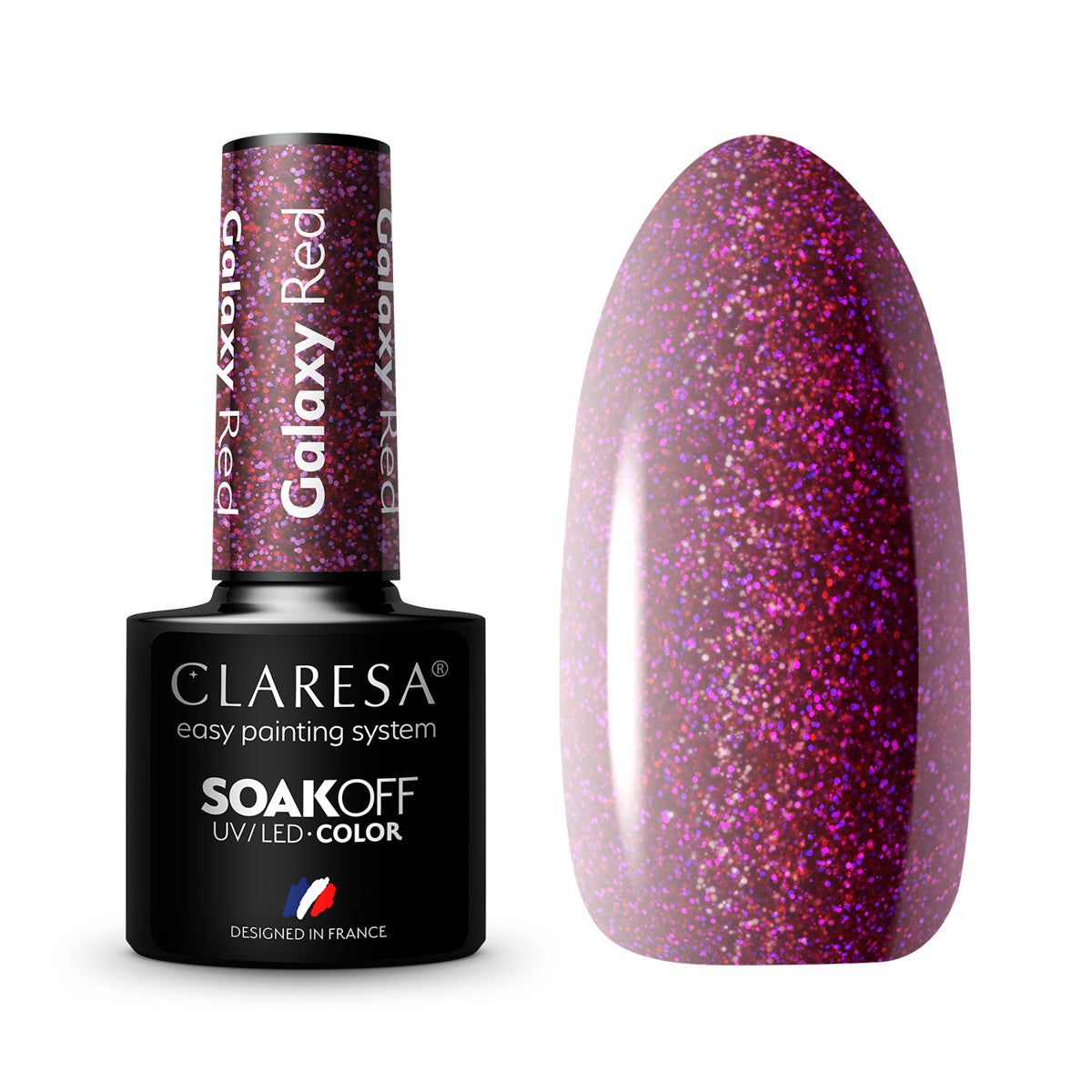 CLARESA Gellak Galaxy Rood 5g