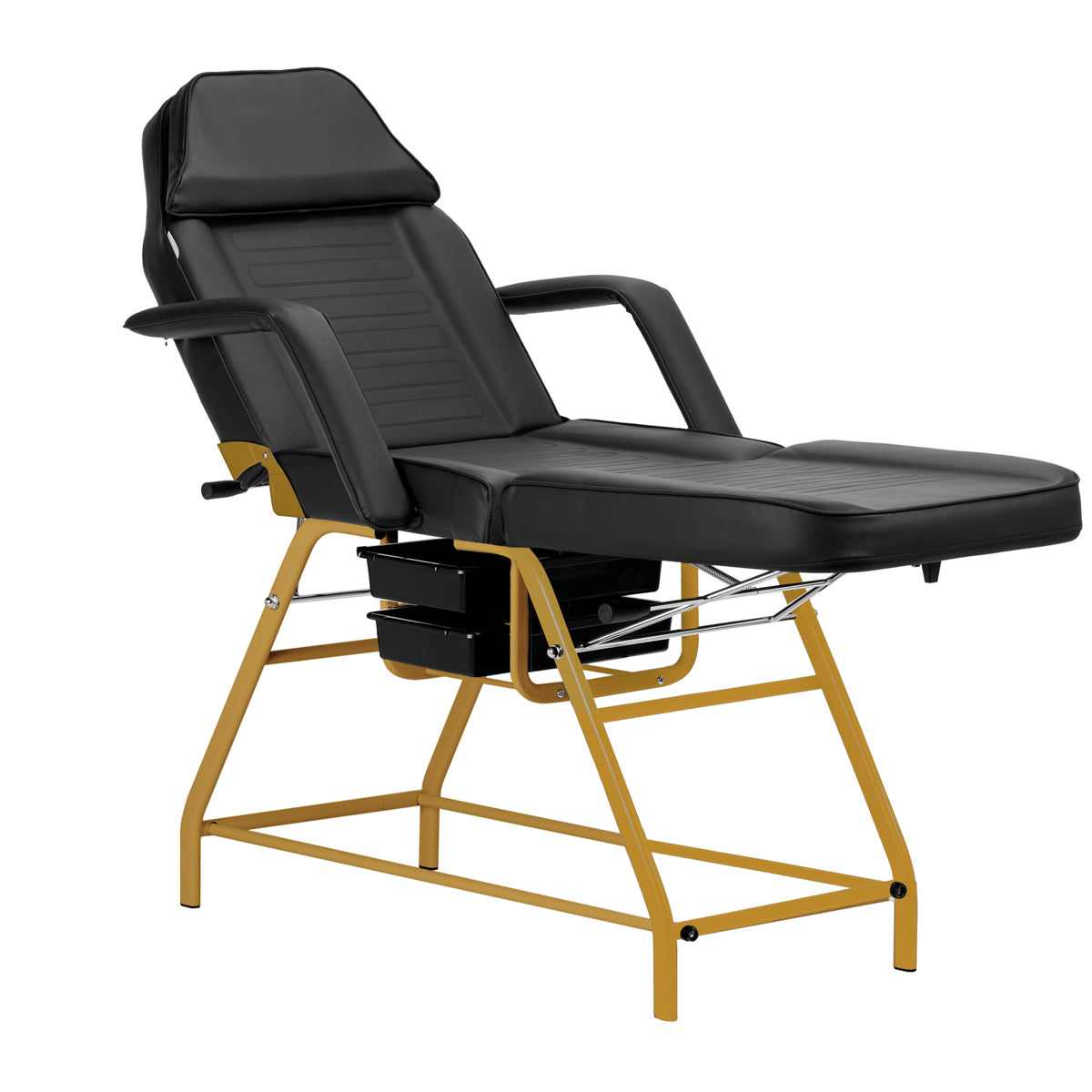 Kosmetikstol 557G med kyvetter sort