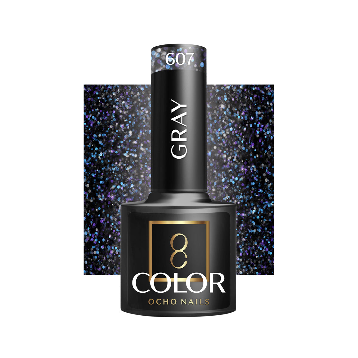 OCHO NAILS Hybride nagellak grijs 607 -5 g