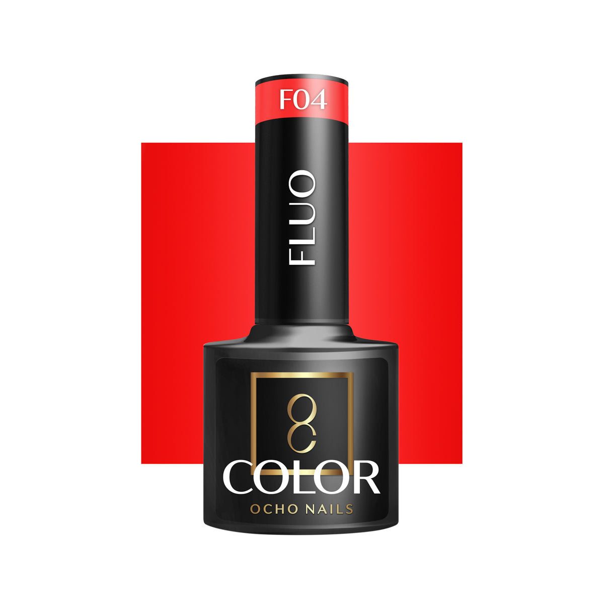 OCHO NAILS Hybride nagellak fluo F04 -5 g