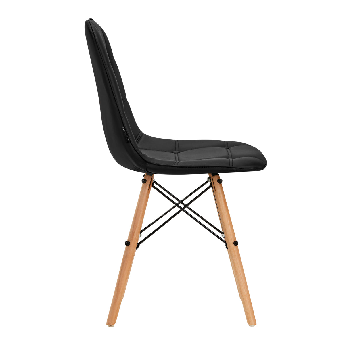 4Rico Cosmeticastoel QS-185 zwart