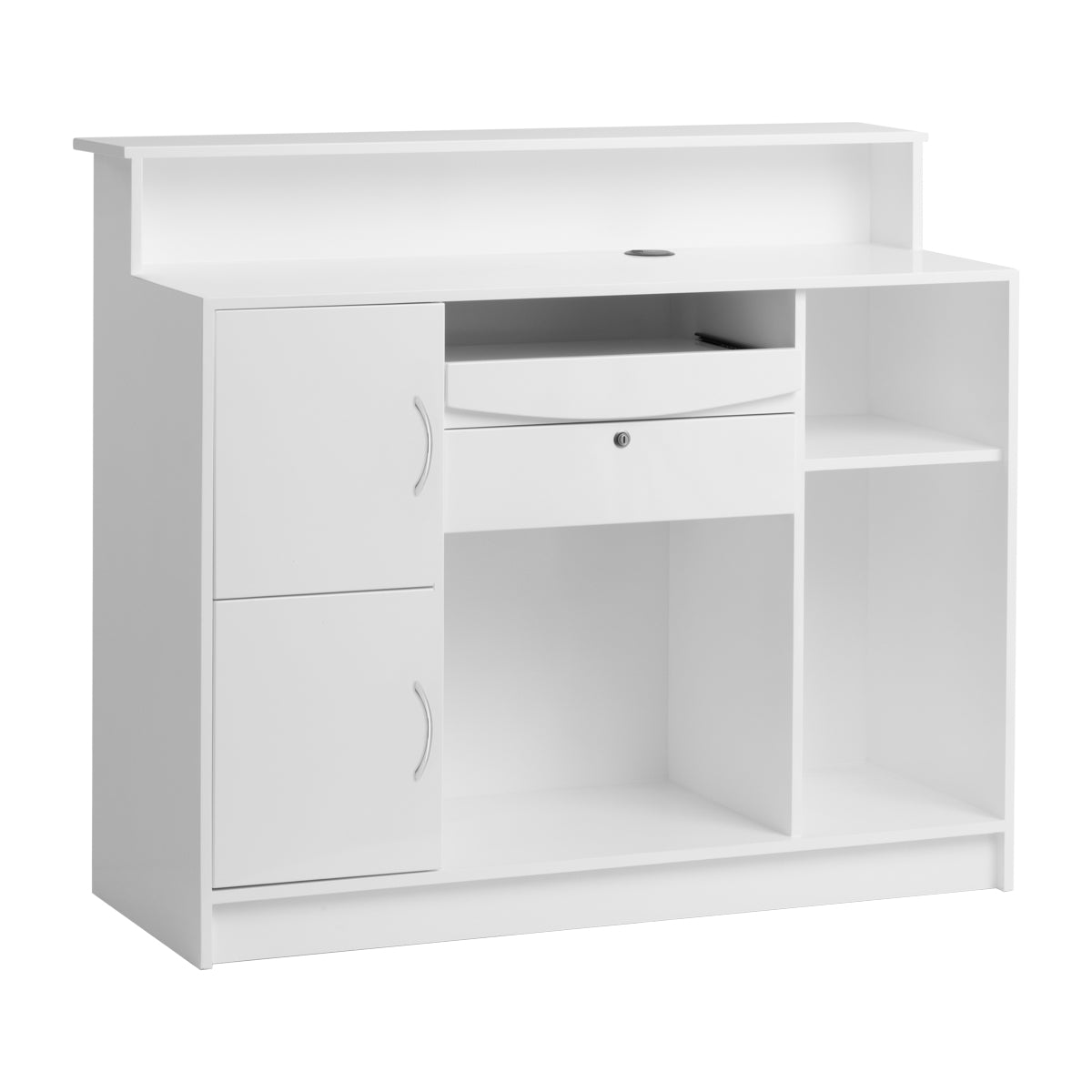 Gabbiano G26W fehér recepciós pult