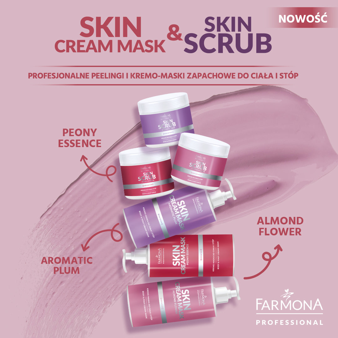 Farmona Skin scrub peony essence peony body and foot scrub 500 g