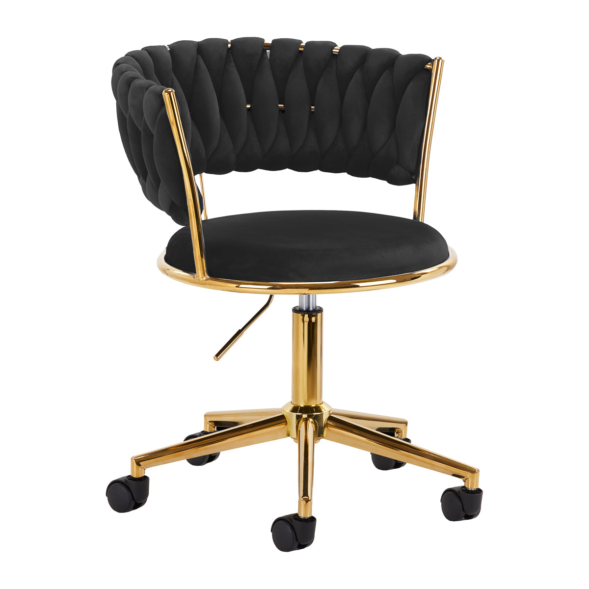4Rico draaistoel QS-GW01G zwart
