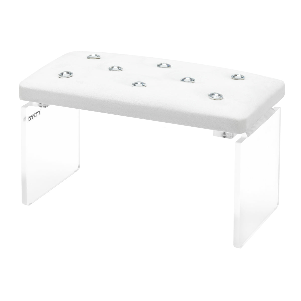 Momo Diamond manicure støttestativ Velour Ecru