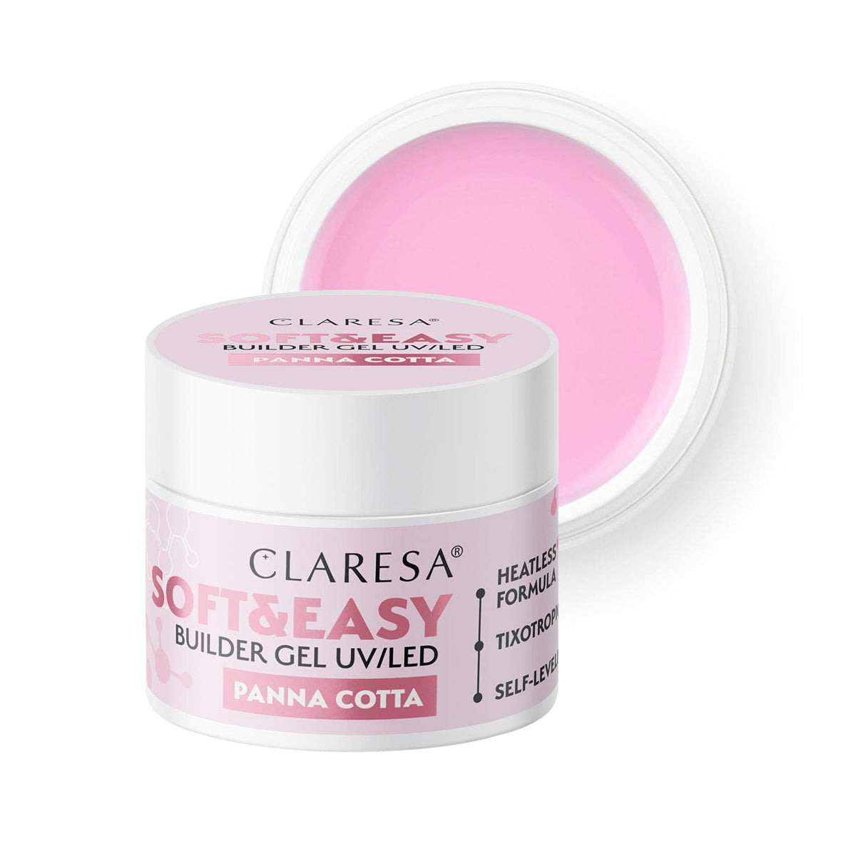Claresa Soft&Easy bouwgel panna cotta 45g