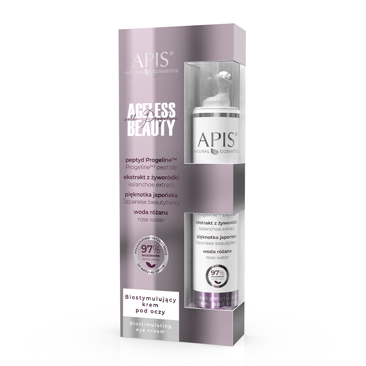 Apis Ageless Beauty met progeline biostimulerende oogcrème met progeline 10 ml