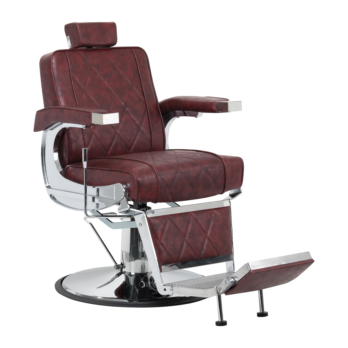 Hair System barberstol BM88066 bordeaux