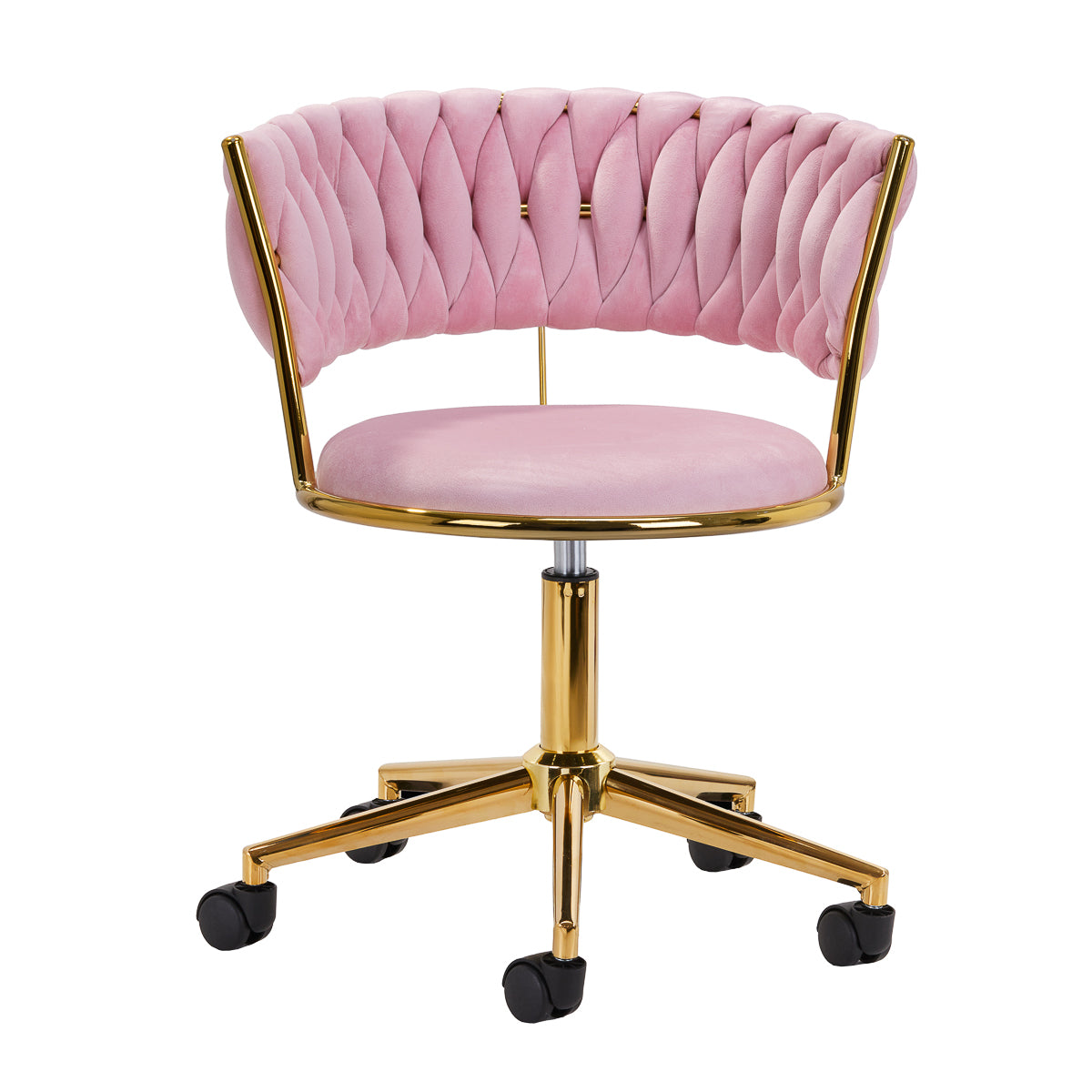 4Rico draaistoel QS-GW01G roze