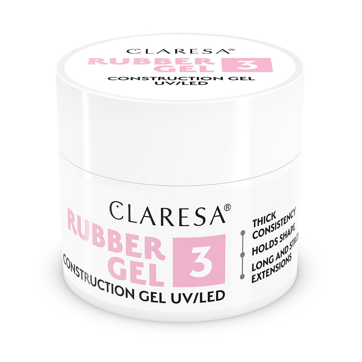 Claresa Gummi opbygningsgel 3 90 g