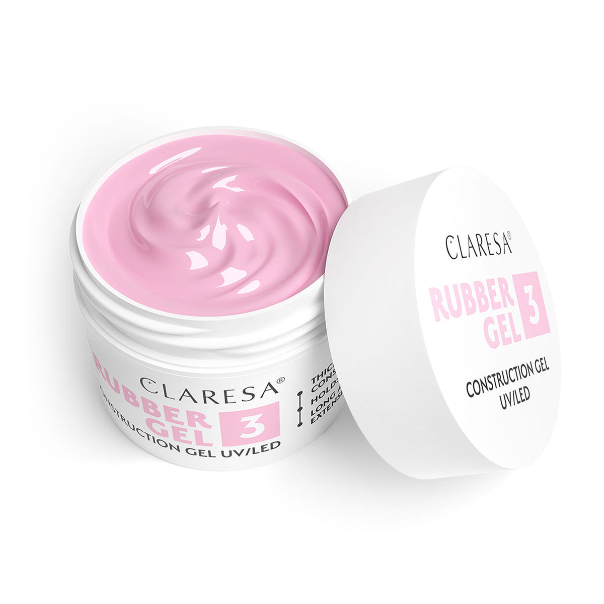 Claresa Gummi opbygningsgel 3 90 g