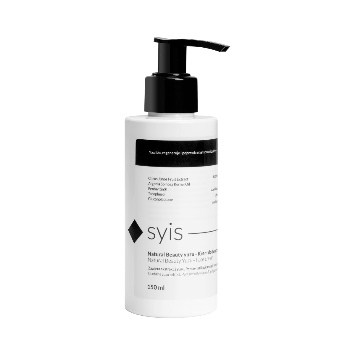 Syis Natural Beauty Yuzu Ansigtscreme 150 ml