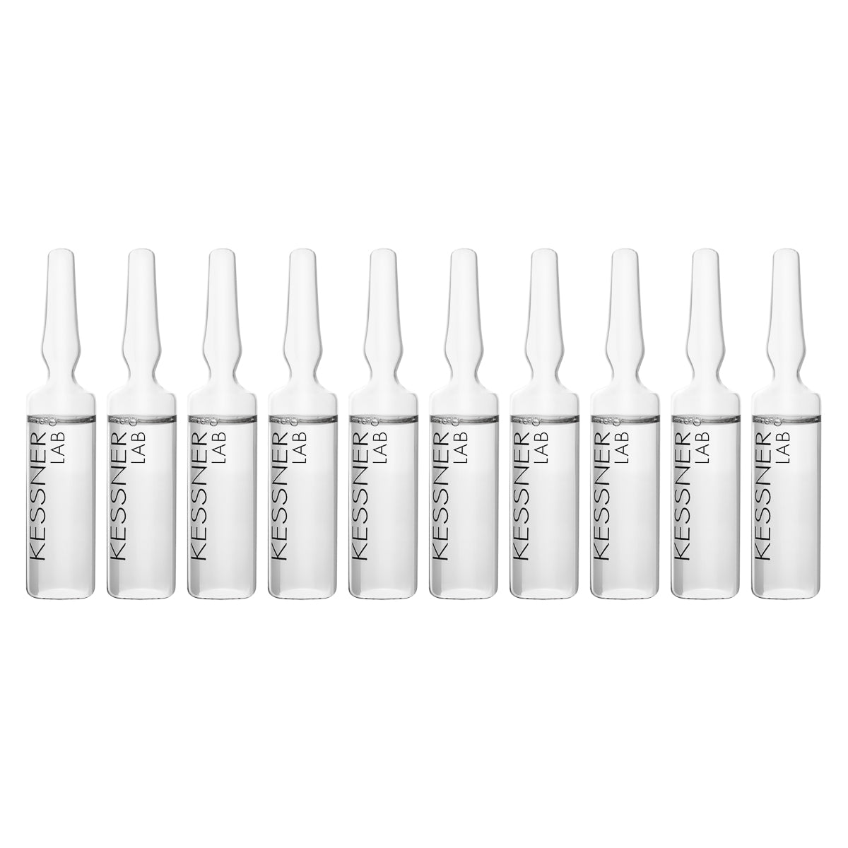 Premium Head Massage Brush and Ampoules Set Kessner Lab Moisturizing