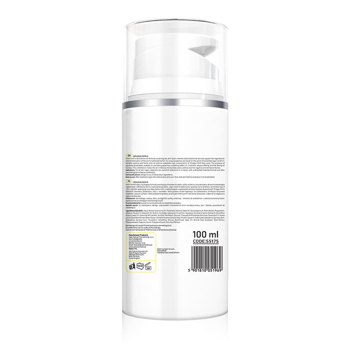 Apis CERAMIDE REPAIR Regenererende creme med ceramider og Omega 3-6-9 syrer 100 ml