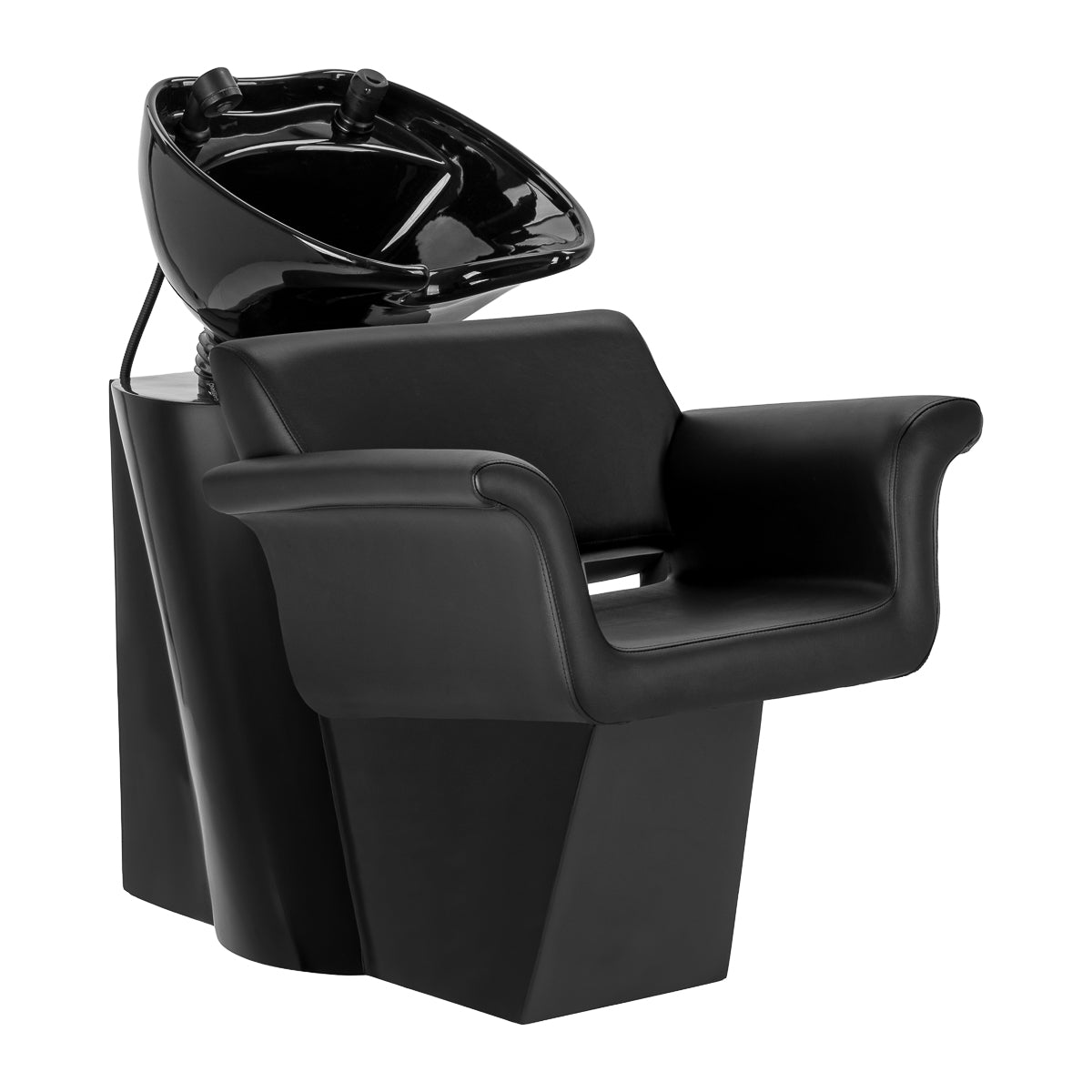 Hairdressing wash unit Gabbiano Lucca black