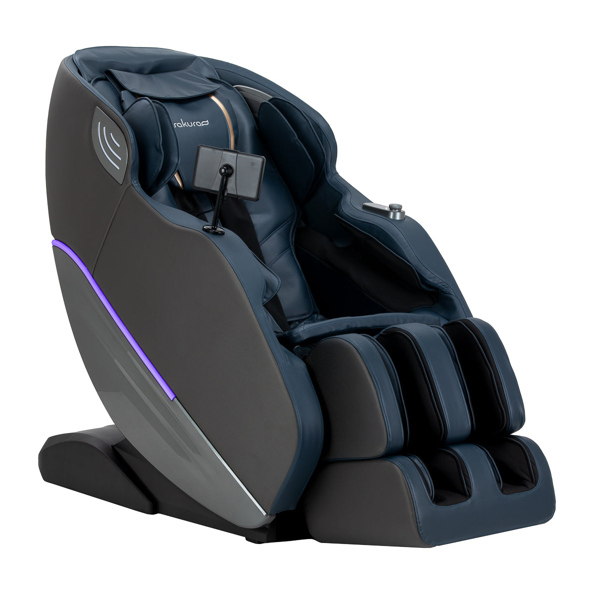 Massage chair 3D Sakura Maximus 809 grey-blue