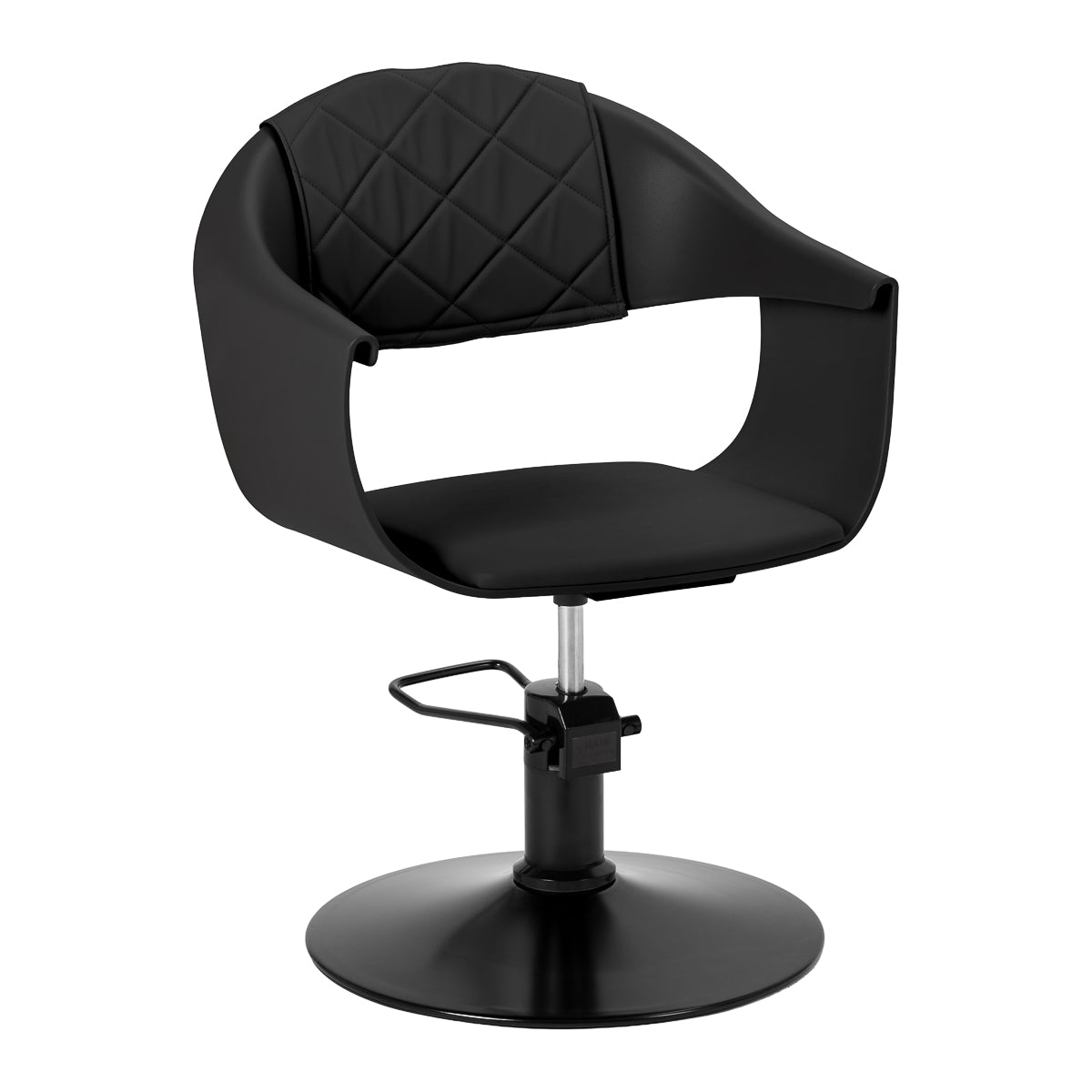 Hair System Halo noir kappersstoel zwart
