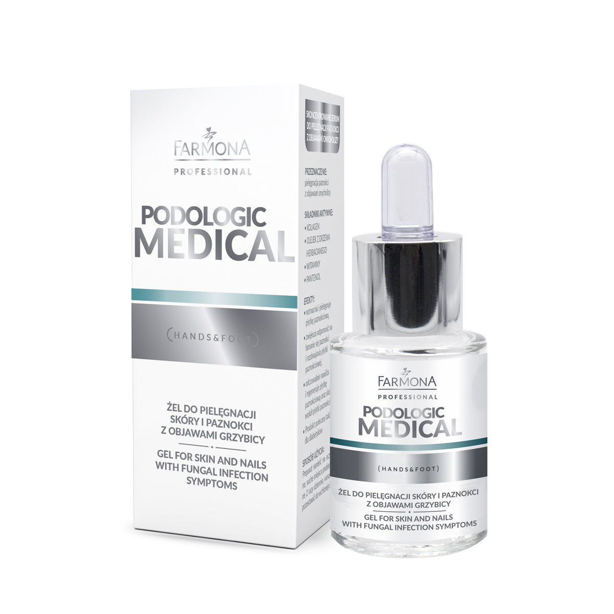 Farmona PODOLOGIC MEDICAL Gel voor huid- en nagelverzorging bij schimmelinfecties, 15ml