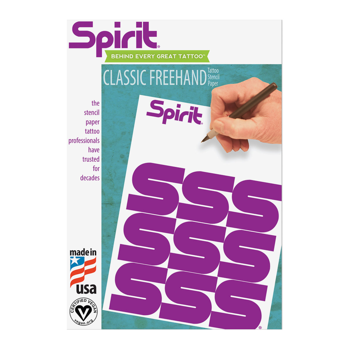 Spirit:Classic Freehand Transferpapier 100 stuks