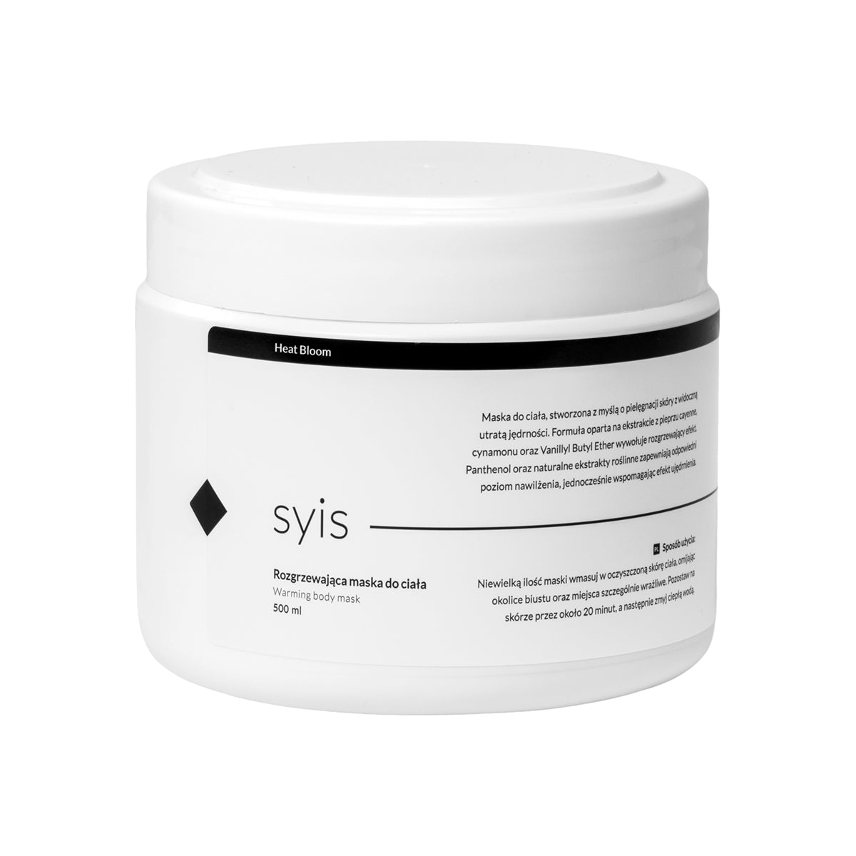 Syis Heat Bloom – verwarmend lichaamsmasker 500 ml