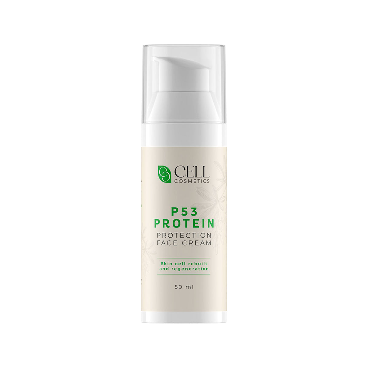CELL COSMETICS Beschermingsgezichtscrème – P53 Proteïne 50 ml