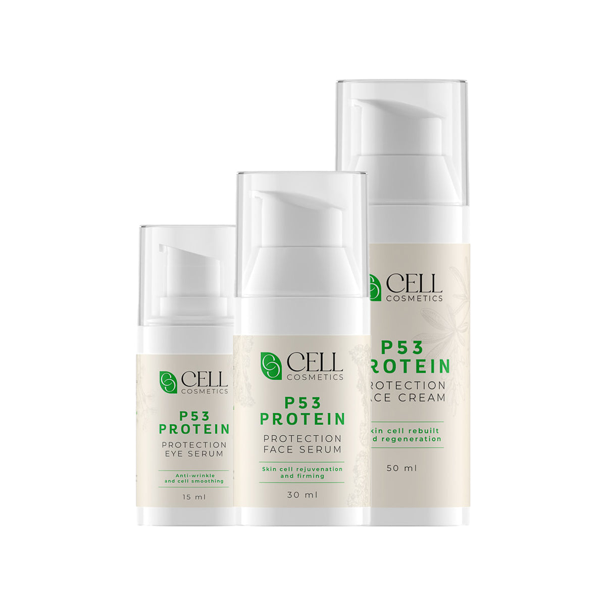 CELL COSMETICS Beschermingsgezichtscrème – P53 Proteïne 50 ml