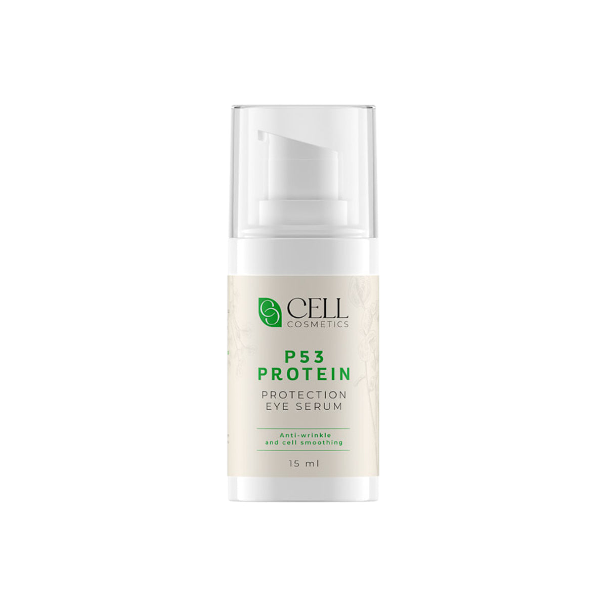 CELL COSMETICS Eye Serum – P53 Protein – koncentrované sérum pod oči 15 ml
