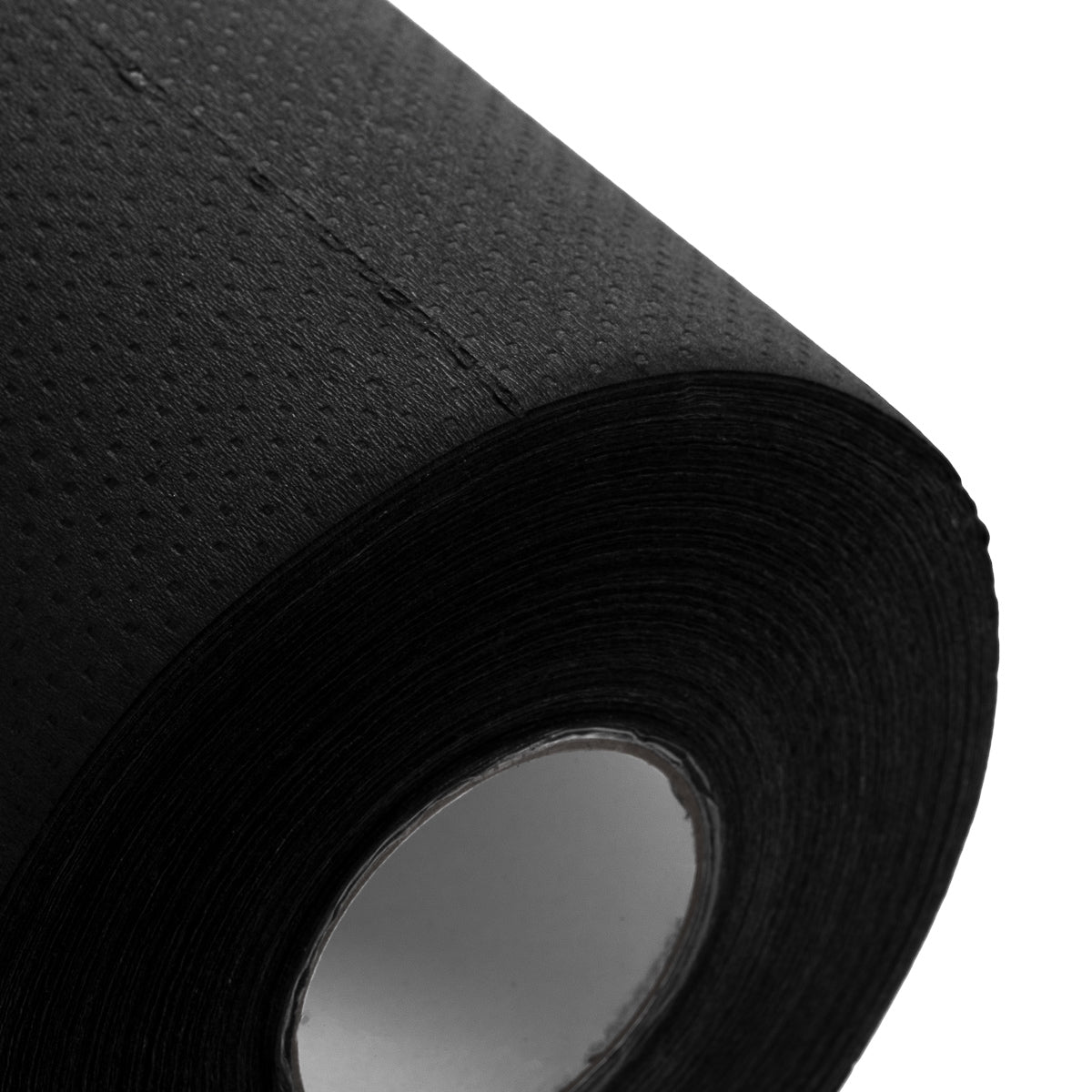 Disposable laminated paper sheet, 50 x 40 m, black