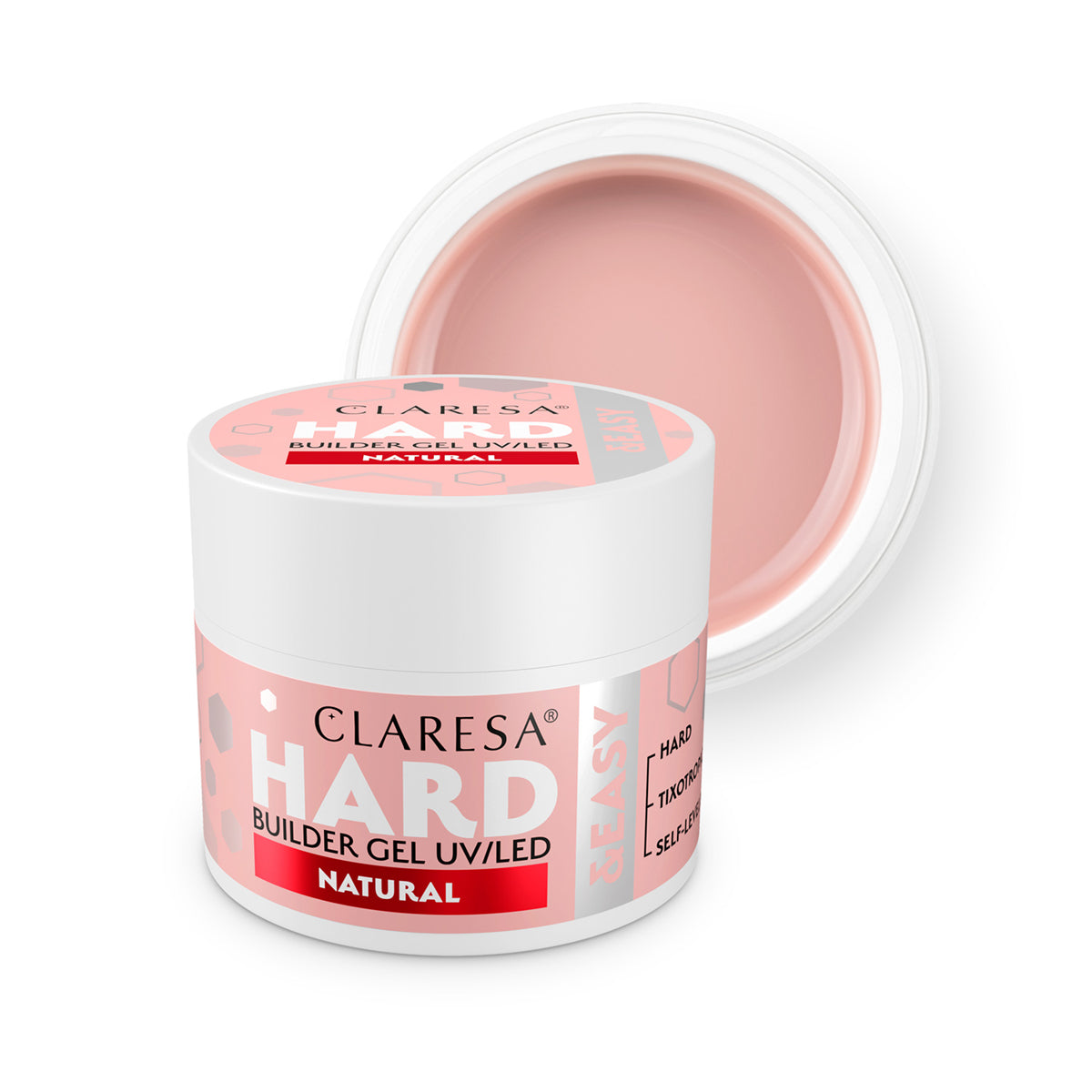 CLARESA STAVĚCÍ GEL HARD&EASY BUILDER GEL NATURAL 45g