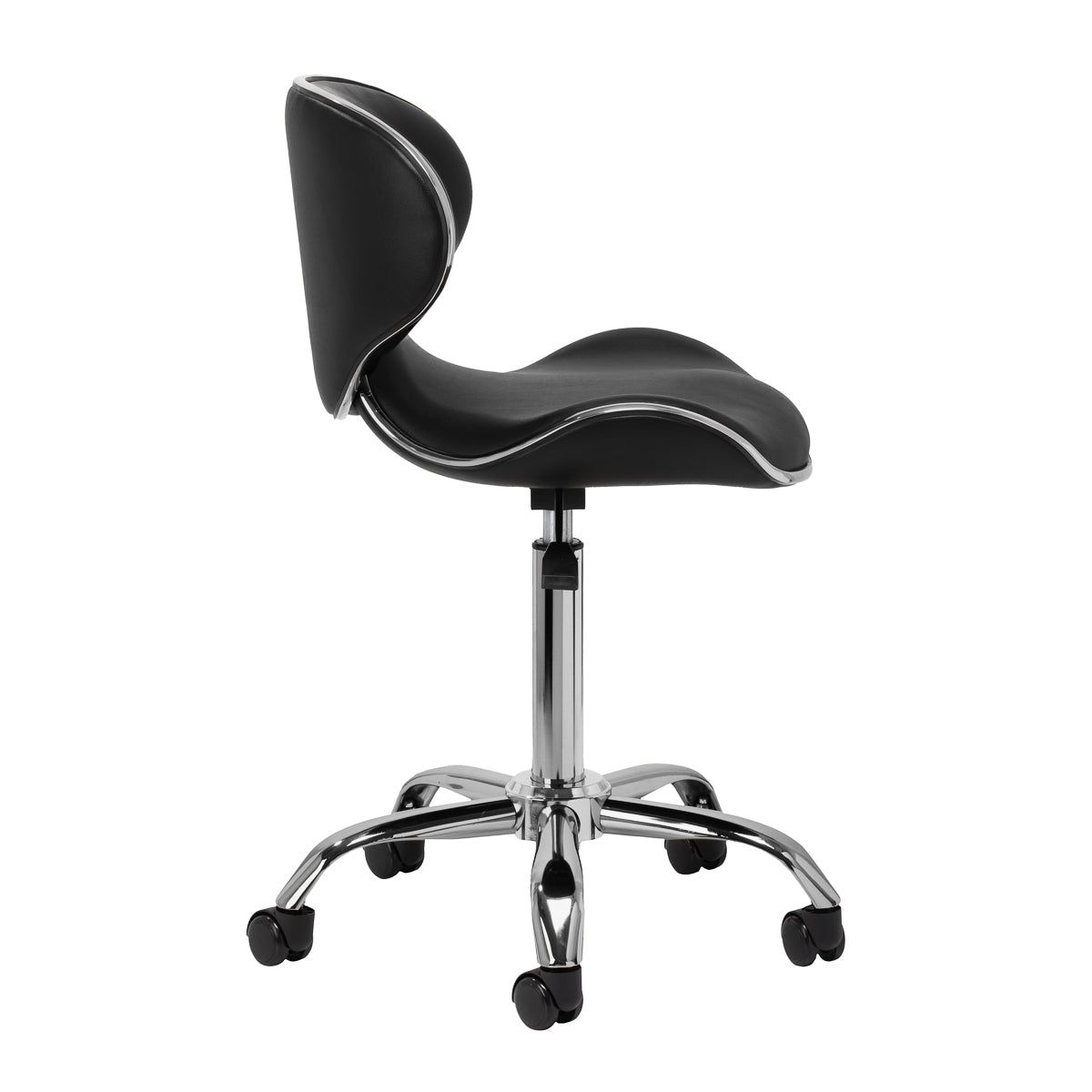 Gabbiano kosmetický taburet Q-4599, černý V2