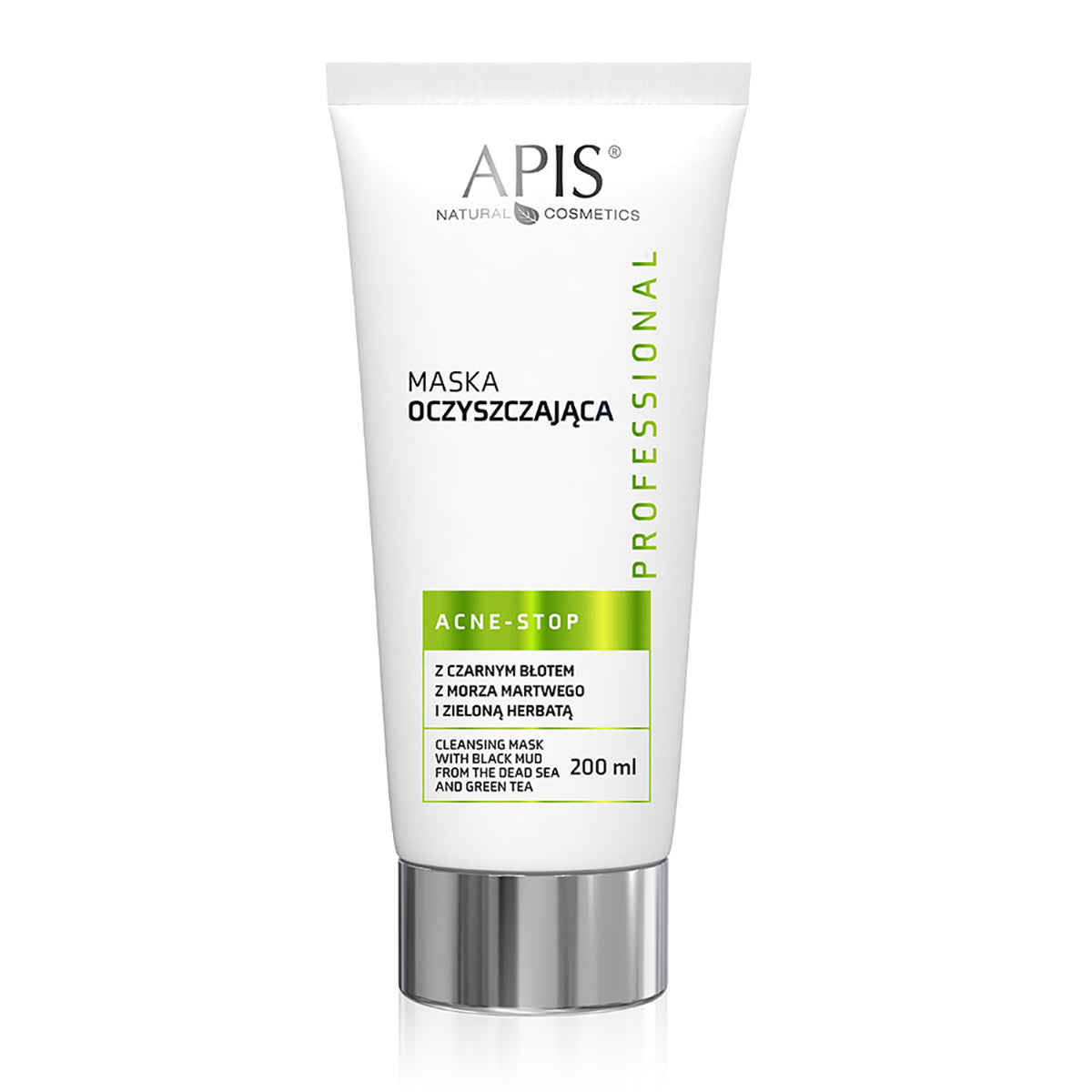Apis acne-stop rensende maske med sort mudder 200 ml