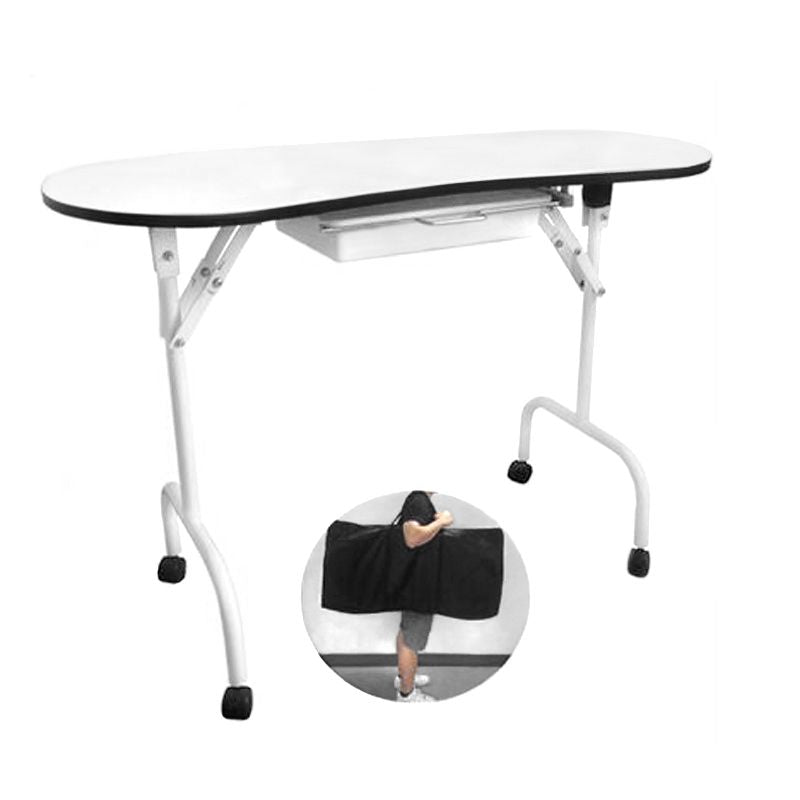 Folding desk 4031 white + bag